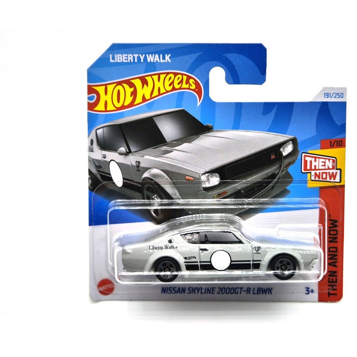 Hot Wheels Nissan Skyline 2000GT-R LBWK - Then and now - 191/250 - Hot Wheels - 1:64