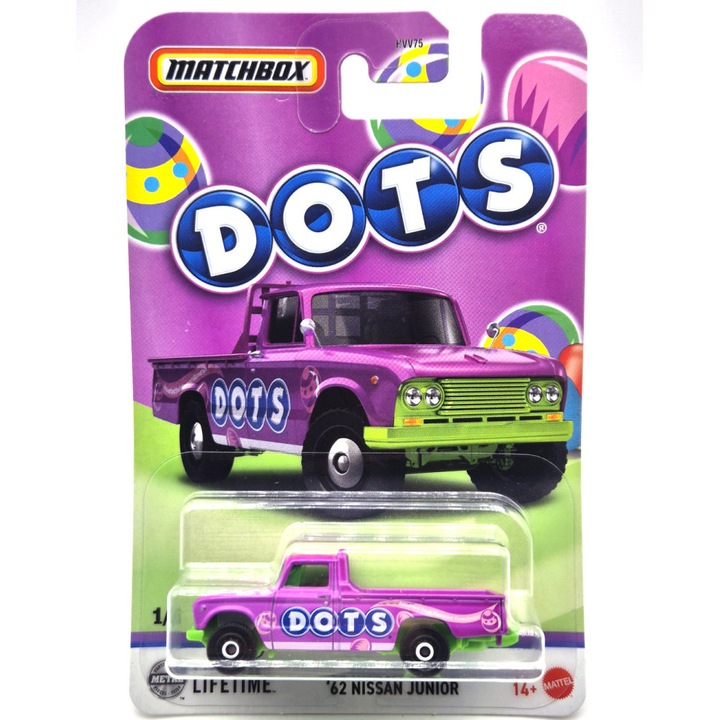 Matchbox Candy - '62 Nissan Junior - 1/6 - hosszú kártyás - Matchbox - 1:64