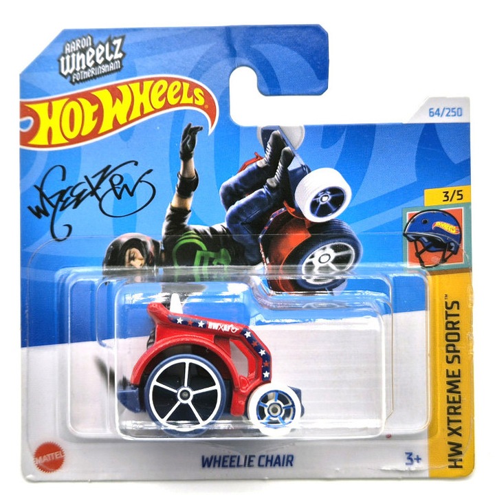Hot Wheels Wheelie Chair - HW Xtreme Sports 3/5 - 64/250 - Hot Wheels - 1:64
