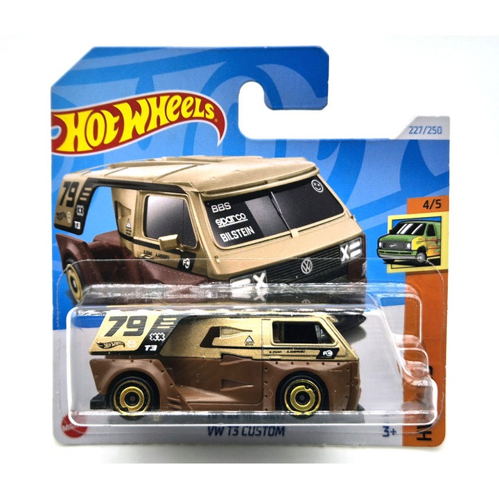 Hot Wheels VW T3 Custom - HW Vans 4/5 - 227/250 - Hot Wheels - 1:64