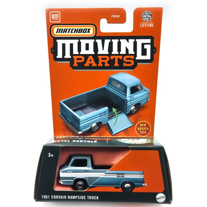 Matchbox Moving Parts - Corvair Rampside Truck (1961) - Matchbox - 1:64