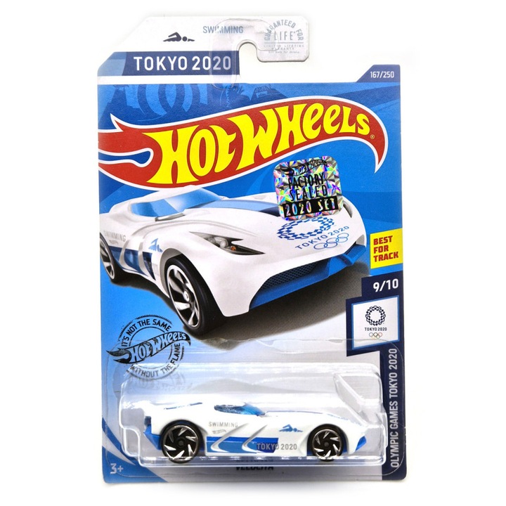 Hot Wheels Velocita - Olimpic Games Tokyo 2020 9/10 - 167/250 - hosszú kártyás - Hot Wheels - 1:64