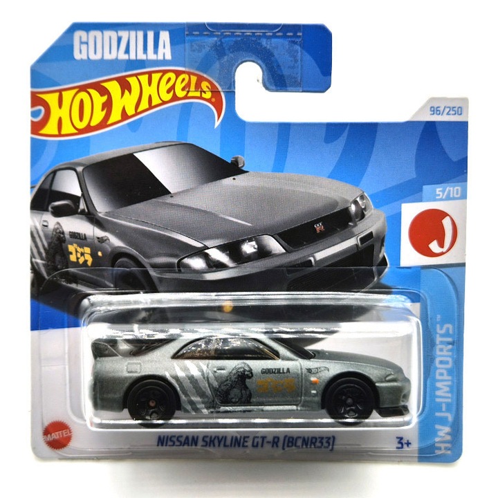 HW Nissan Skyline GT-R (BCNR33) - HW J-Imports 5/10 - 96/250 - Hot Wheels - 1:64