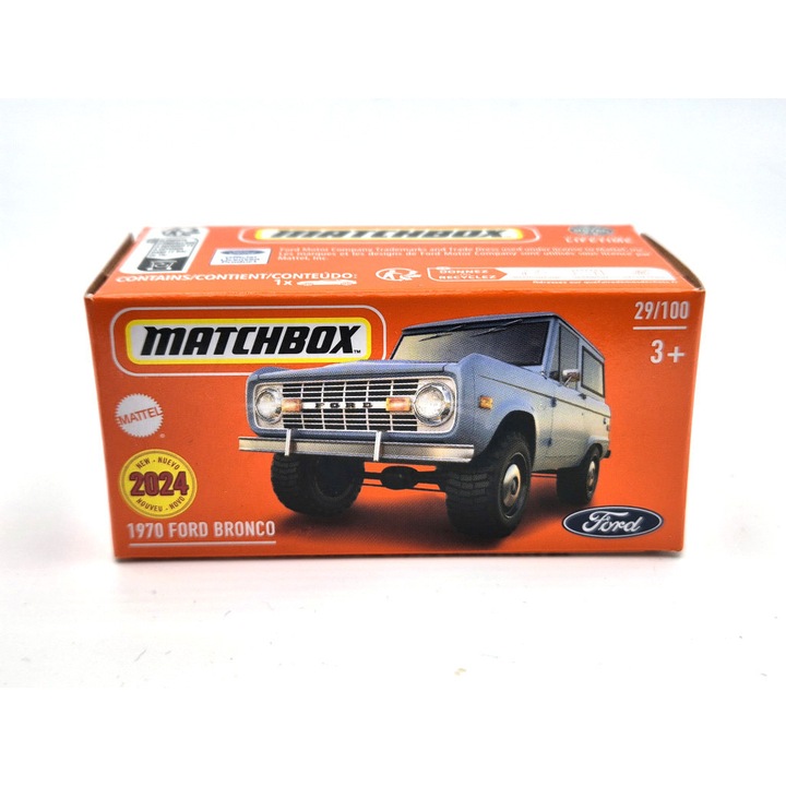 Ford Bronco (1970) - 29/100 - Matchbox - 1:64