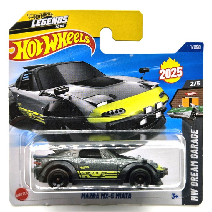 Hot Wheels Mazda MX-5 Miata - HW Dream Garage - 2/5 - 1/250 - Hot Wheels - 1:64