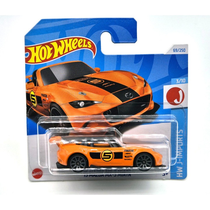 Hot Wheels Mazda MX-5 Miata (2015) - HW-J Imports 3/10 - 69/250 - Hot Wheels - 1:64
