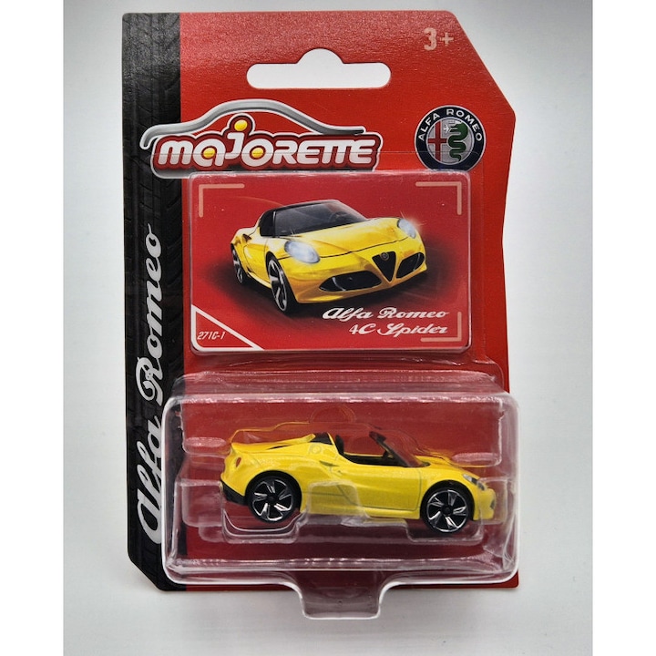 Alfa Romeo 4C Spider (2015) - Majorette - 1:64