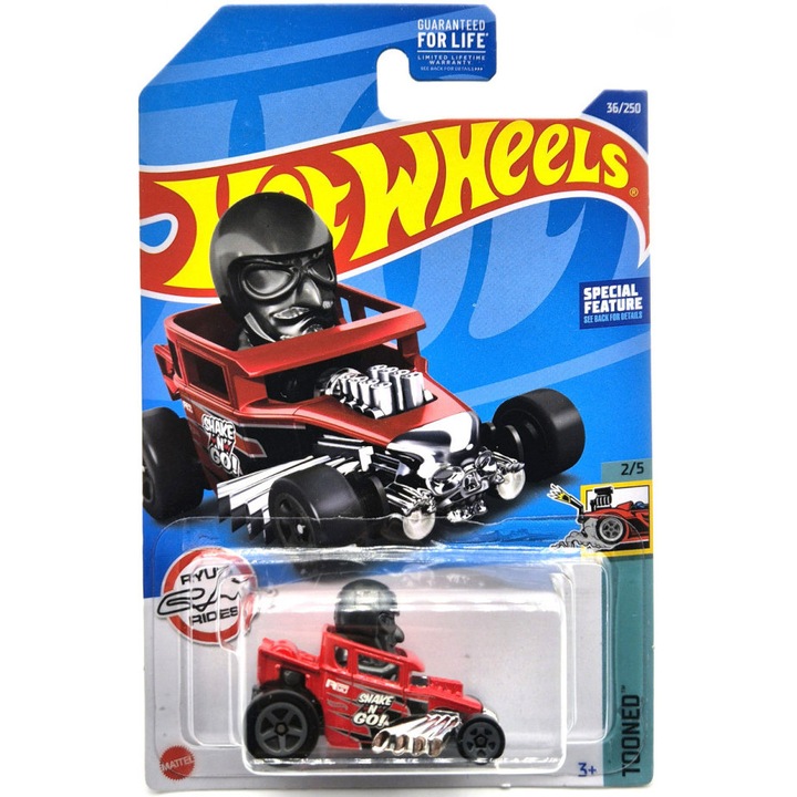 Hot Wheels Skull Shaker - Tooned 2/5 - 36/250 - hosszú kártyás