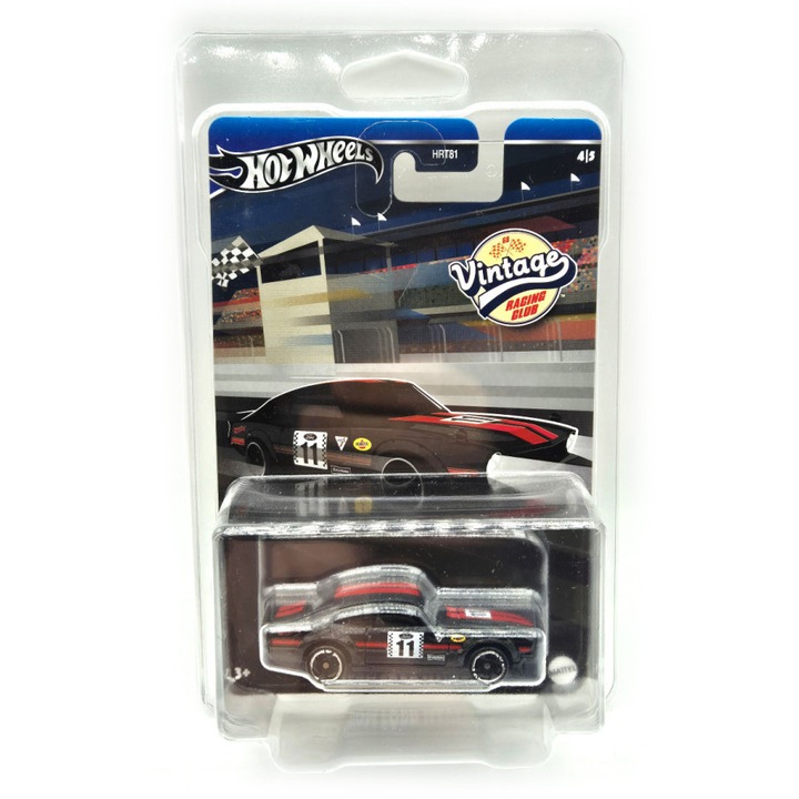 1:64 méretarányú Hot Wheels hosszú nagy kártyás hosszúkártyás bliszter kártya protektor - made in USA - 1:64