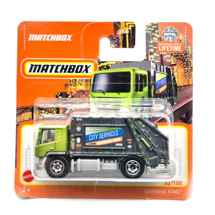 Garbage King - 32/100 - bliszteres - Matchbox - 1:64
