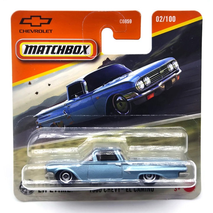 Chevy El Camino (1960) - 02/100 - bliszteres - Matchbox - 1:64