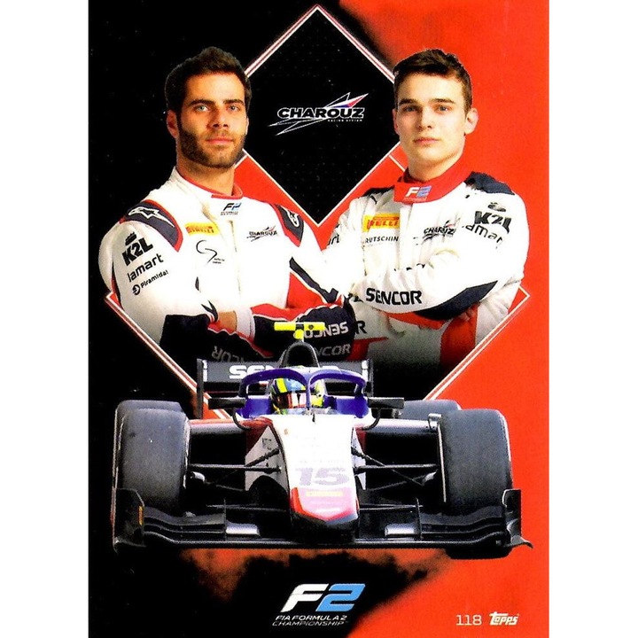 Turbo Attax 2021, Topps, 118 Charouz Racing System