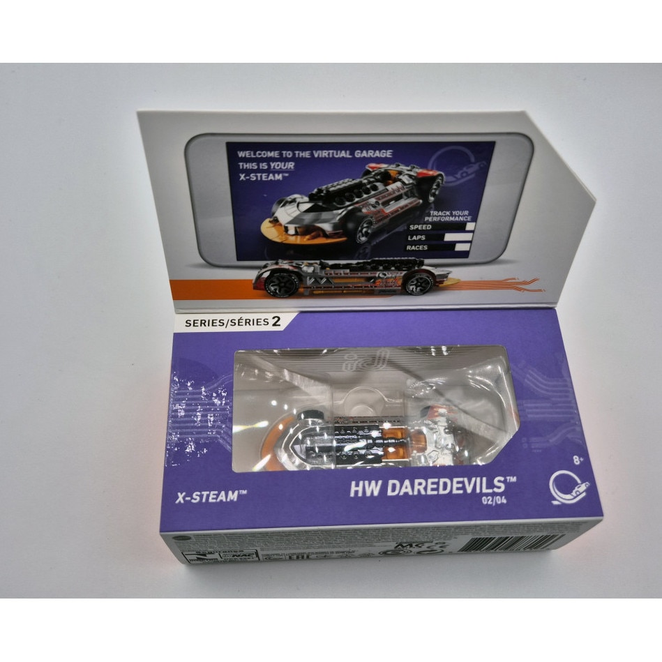 Hot Wheels Id X-steam Vehicle - Interactive Die-Cast Car For Digital Play
