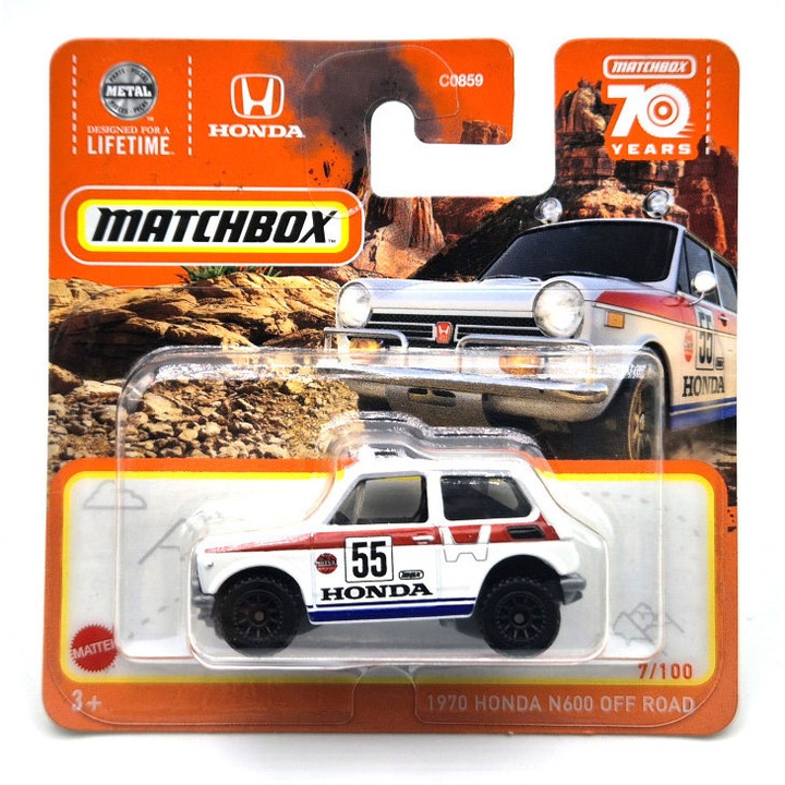 Honda N600 Off Road (1970) - 7/100 - bliszteres - Matchbox - 1:64