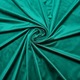 Set 2 draperii catifea lux MASTEL 2x350x245cm culoare verde confectionate cu rejansa plus bride de prindere
