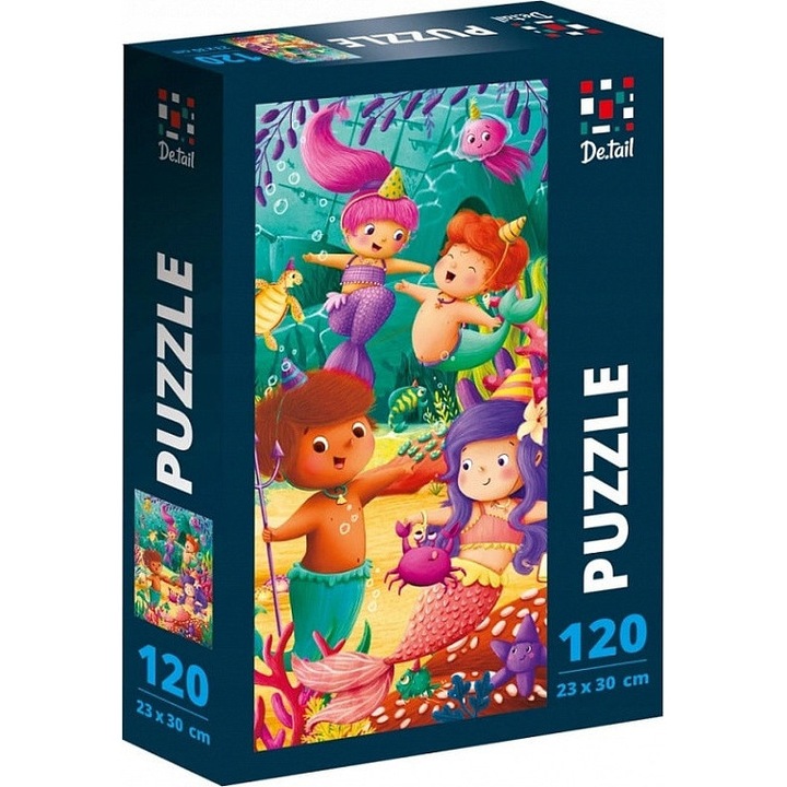 Puzzle Roter Kafer, Podwodna impreza, 120 darabos, 230x300 mm, 5 éves kortól