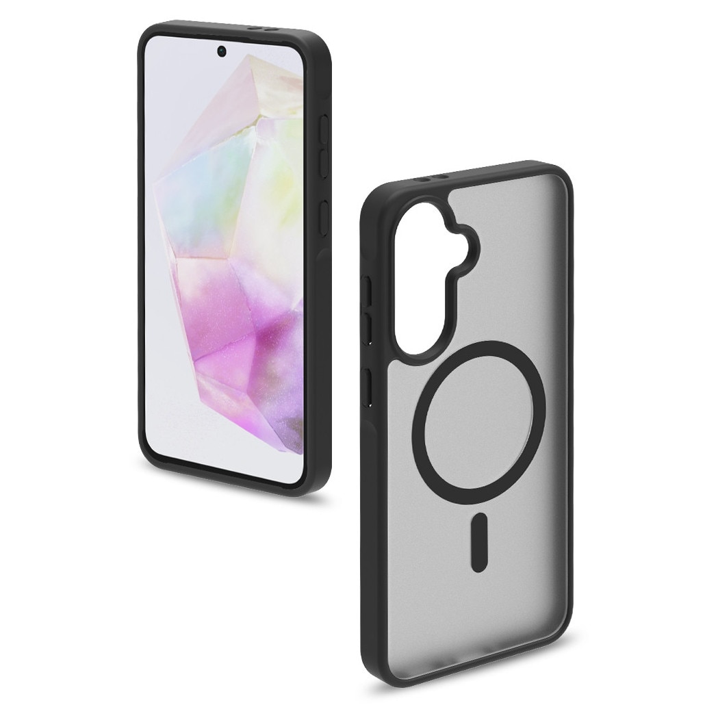 Husa de Protectie, Compatibila Samsung Galaxy A36, Doctor Shield Fantom, MagSafe - Negru