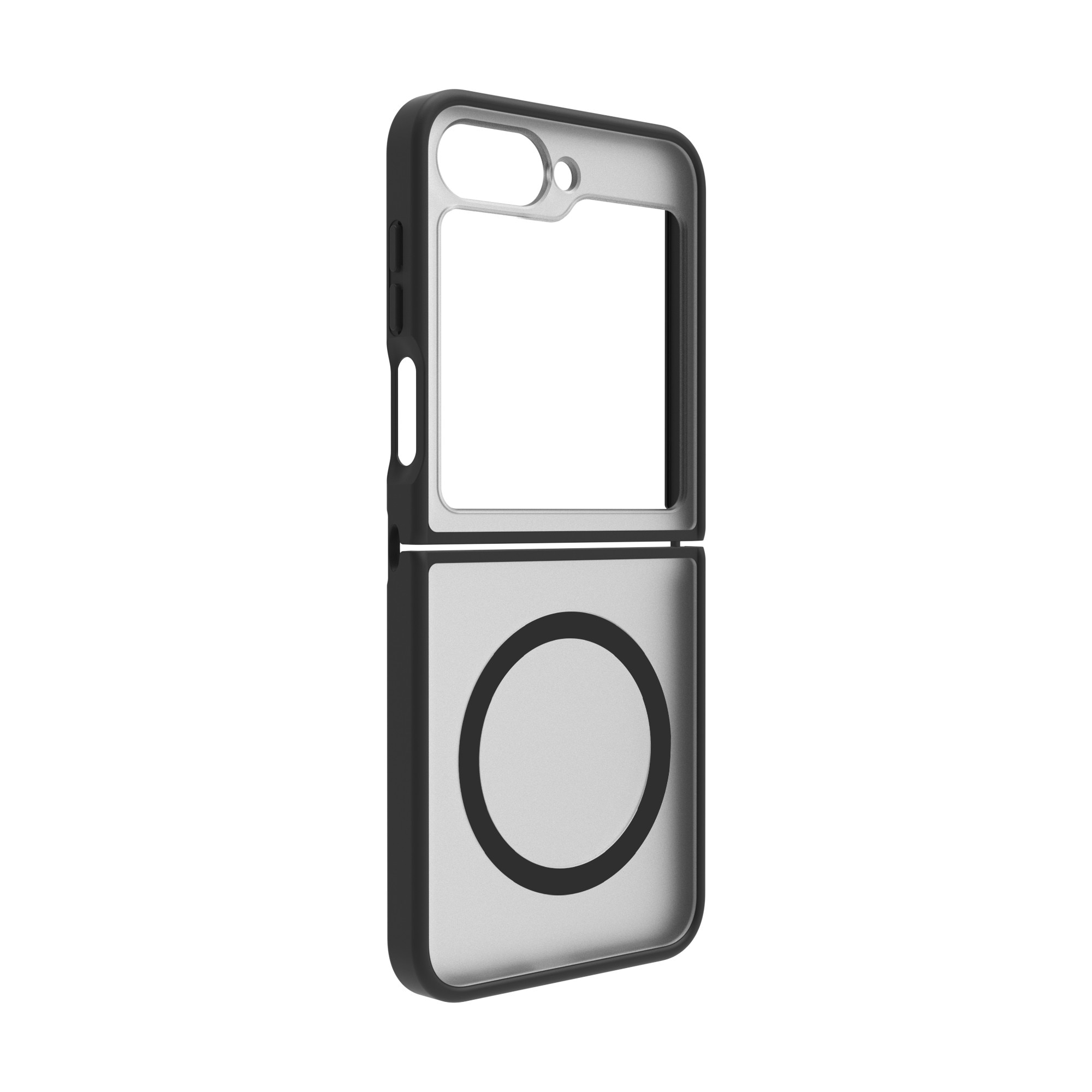 Husa de Protectie, Compatibila Samsung Galaxy Z Flip6, Doctor Shield Fantom, MagSafe - Negru