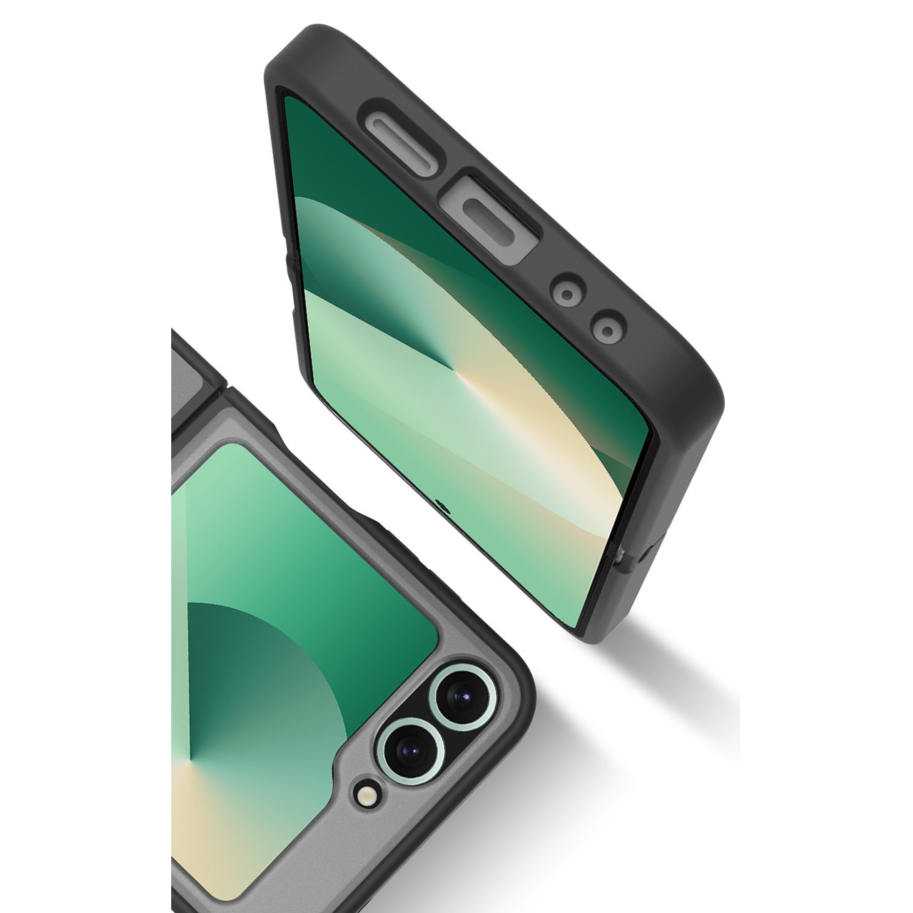 Husa de Protectie, Compatibila Samsung Galaxy Z Flip6, Doctor Shield Fantom, MagSafe - Negru