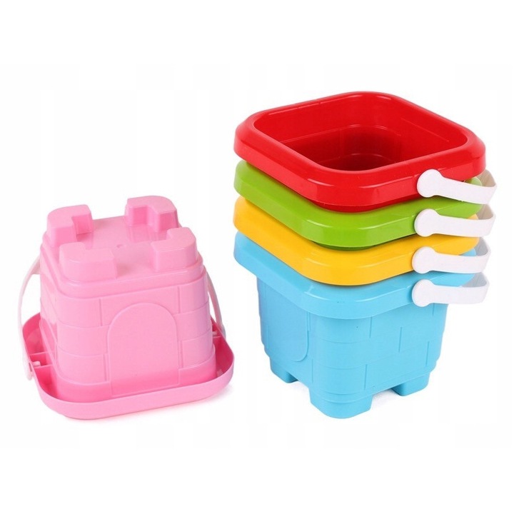 Gyerek homokozó, MAKSIK, 12x11x9cm, többszínű