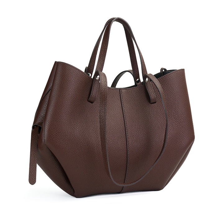 Poseta Piele Mirai - Maro, Geanta Casual din Piele Naturala, Geanta, Genti