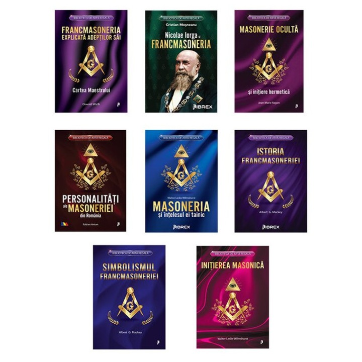 Pachet Biblioteca de Arta Regala. Set 8 carti