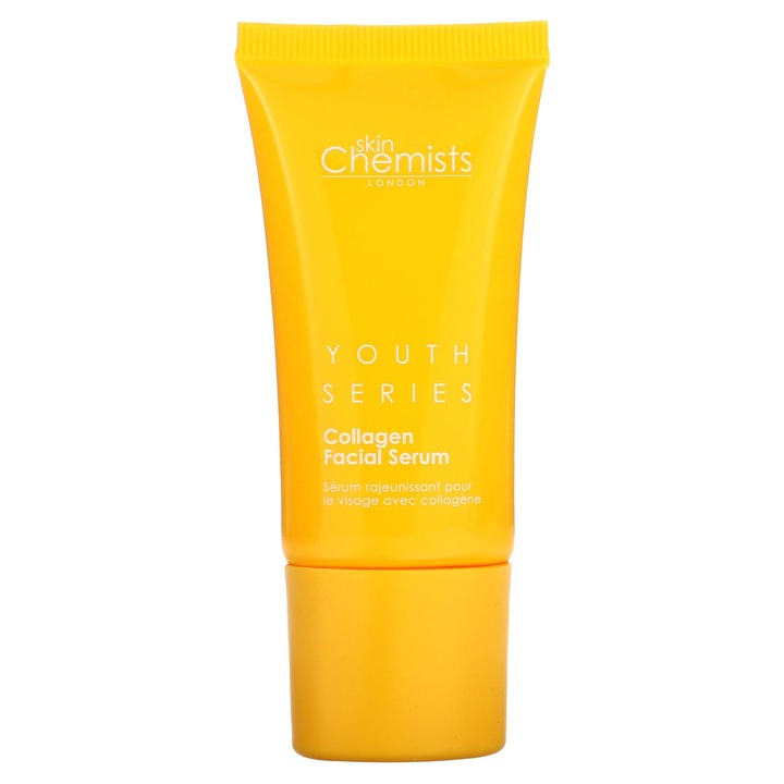 Serum facial cu 2% colagen, skinChemists, Youth Series, 30 ml, vegan