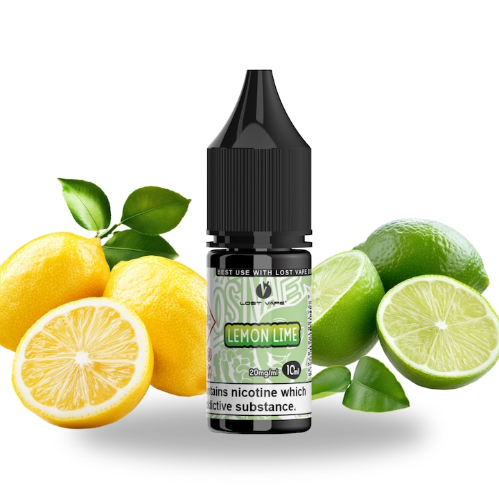 Lichid Tigara Electronica Lost Vape 10mg nicotina 10ml - Lemon Lime