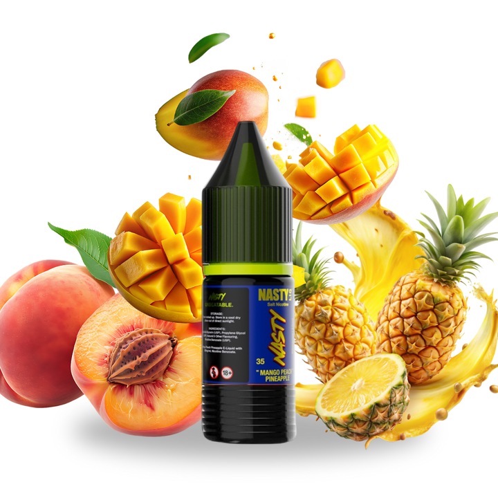 Lichid Tigara Electronica Nasty Juice 10 ml, nicotina 20mg - Mango Peach Pineapple