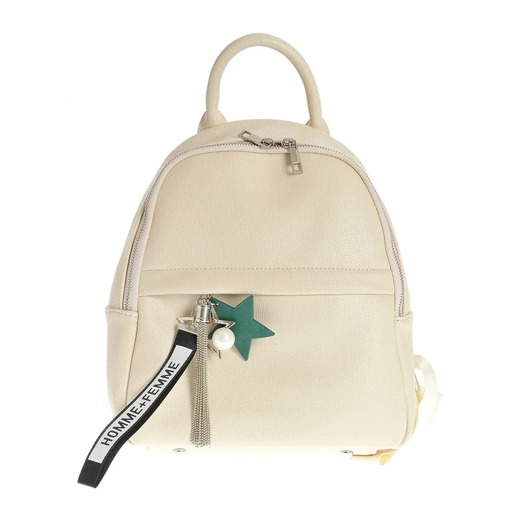 Rucsac crem cu accesorii vesele, Meli Melo Paris
