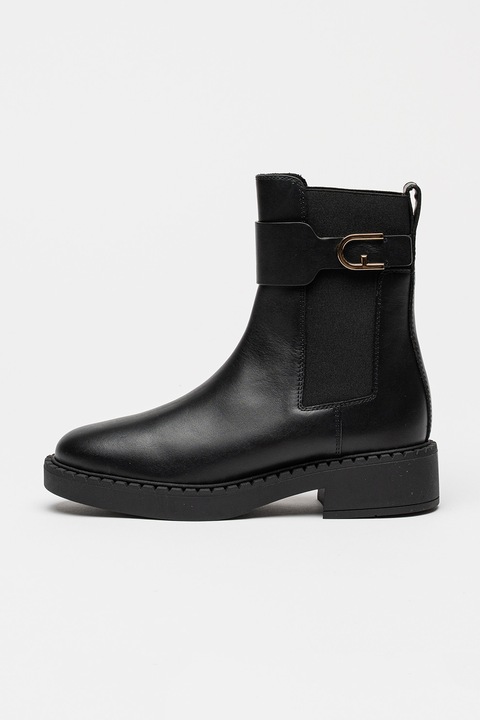 Furla, Кожени боти New Legacy Chelsea, Черен