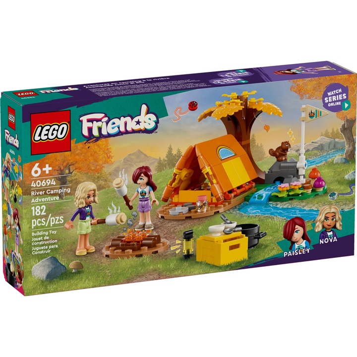 LEGO Friends - Приключение с палатка край реката