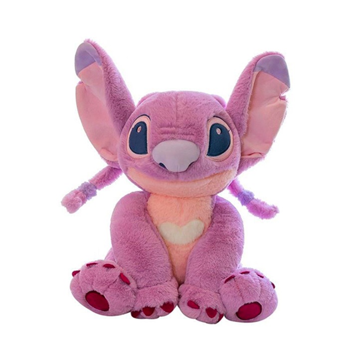 Плюшена играчка AjieQaQ, 30 см, бродирани детайли, гъвкави уши и антени