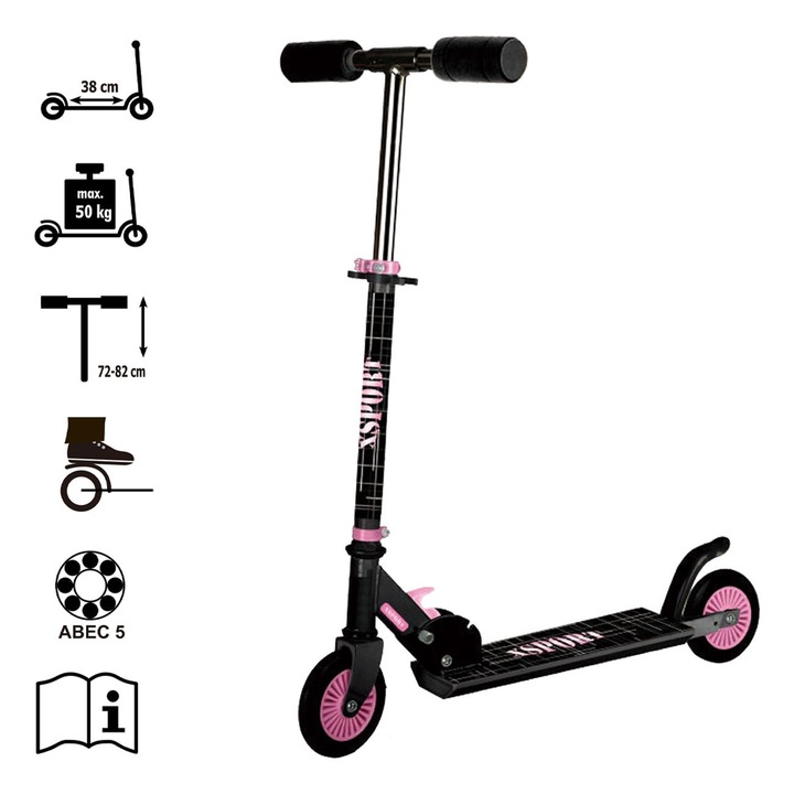 OEM Fekete rózsaszín alumínium roller