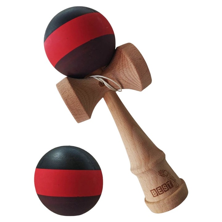 Професионална Кендама, BV, дървена топка и незалепващо покритие, 72KD