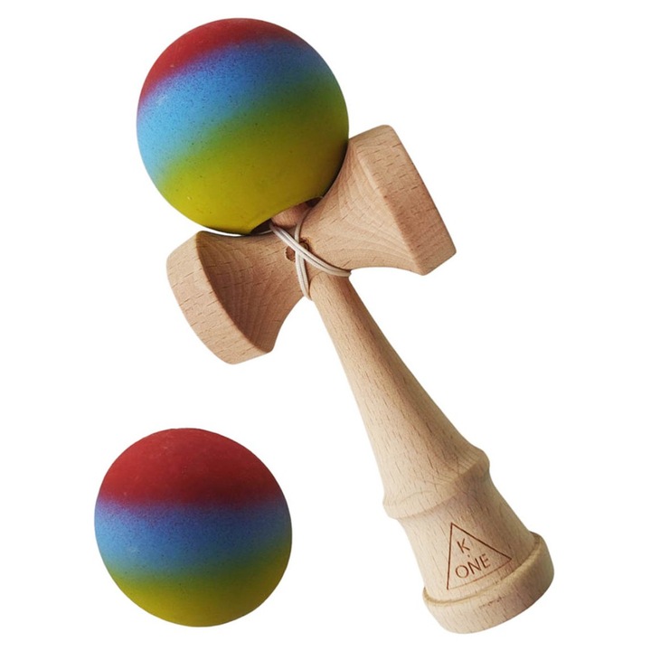 Професионална Кендама, дървена топка и незалепващо покритие, 73KD