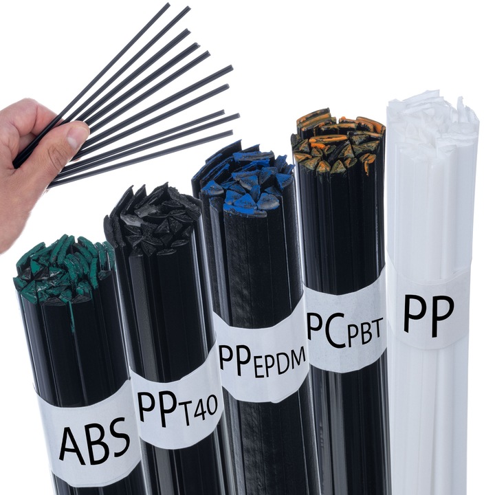 Műanyag ragasztók PP PP+T40 PP/EPDM ABS PC+PBT 50g Fekete/Fehér