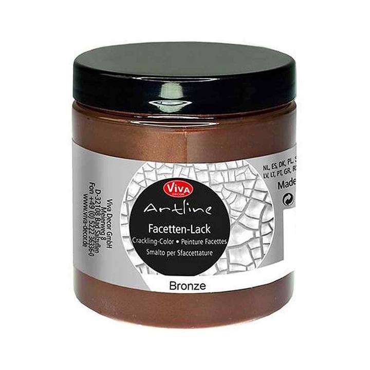 Lac de crapare (fatetare) VIVA DECOR Artline, 250ml Bronz