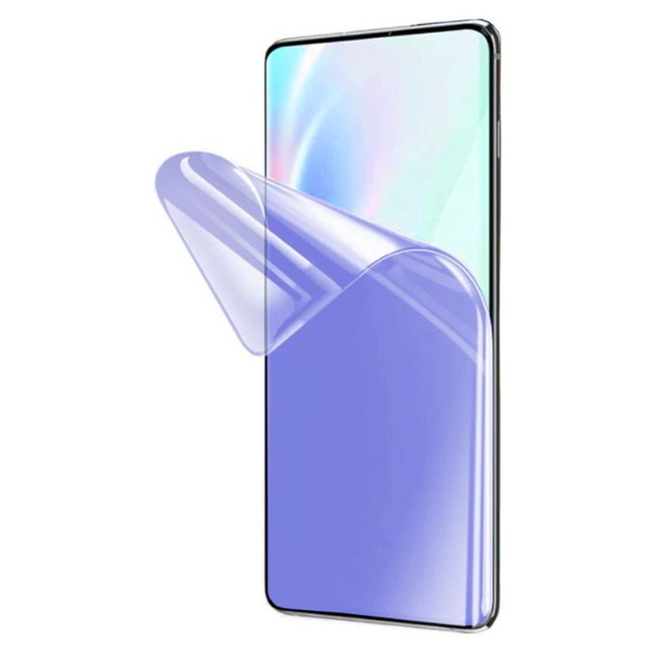 Прозрачно силиконово защитно фолио против синя светлина за цял екран за Honor X50i Plus