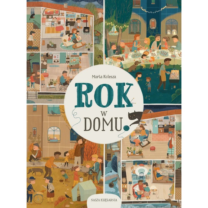 Rok w domu, Wydawnictwo Nasza Ksiegarnia, 2023