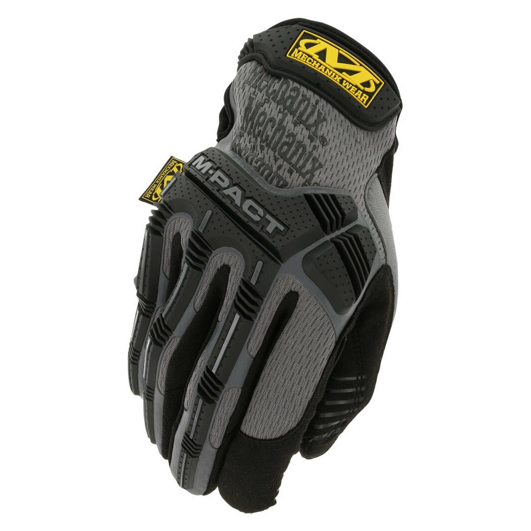 【CD】m-pact／m-pact Manusi de protectie Mechanix M-Pact, gri, cu protectie TPR si D3O