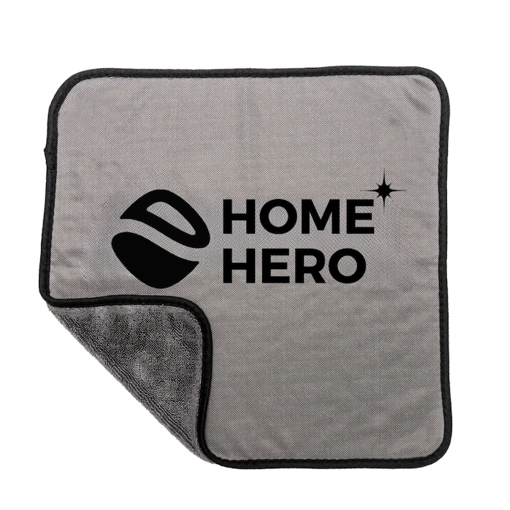 Prosop Universal Ultra-Absorbant HomeHero 43x43 Cm, Uscare Rapida, Fara Urme Sau Scame, Ideal Pentru Geamuri, Oglinzi, Inox, Robineti, Blaturi, Baie, Bucatarie, Masina, Curatenie Eficienta Dintr-O Singura Trecere