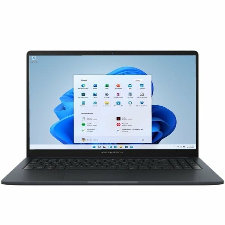 Asus ExpertBook B1 B1503CVA-NJ1014X laptop, 15.6", Intel Core i3, 16 GB RAM, 512 GB SSD, Qwerty Spanyol billentyűzet, Fekete/Szürke