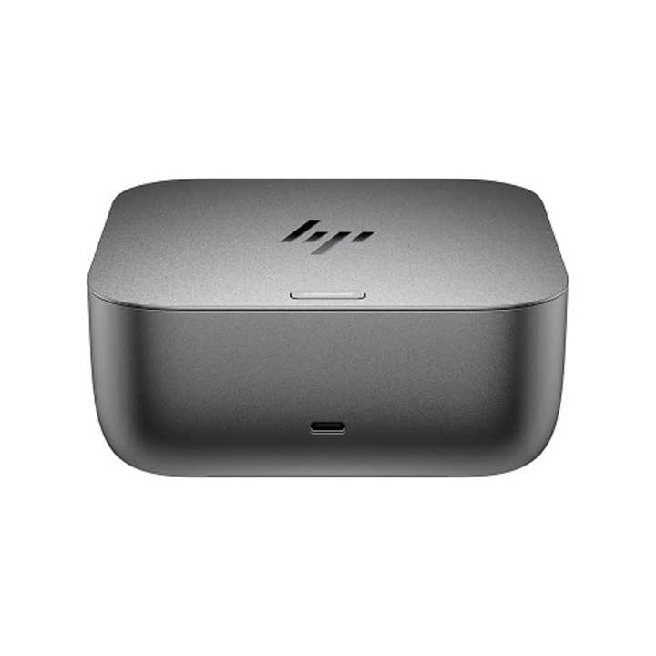Докинг станция HP Thunderbolt 4 Ultra Dock G6, 280W, Meteor Silver, 5x USB-A, 2x USB-C, 2x DisplayPort, 1x HDMI, 1x RJ-45