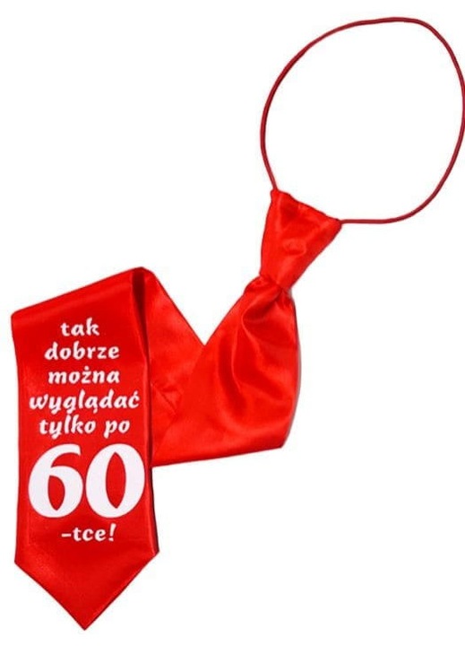 Cravata AAron, Tak dobrze tylko po 60, 60x5cm