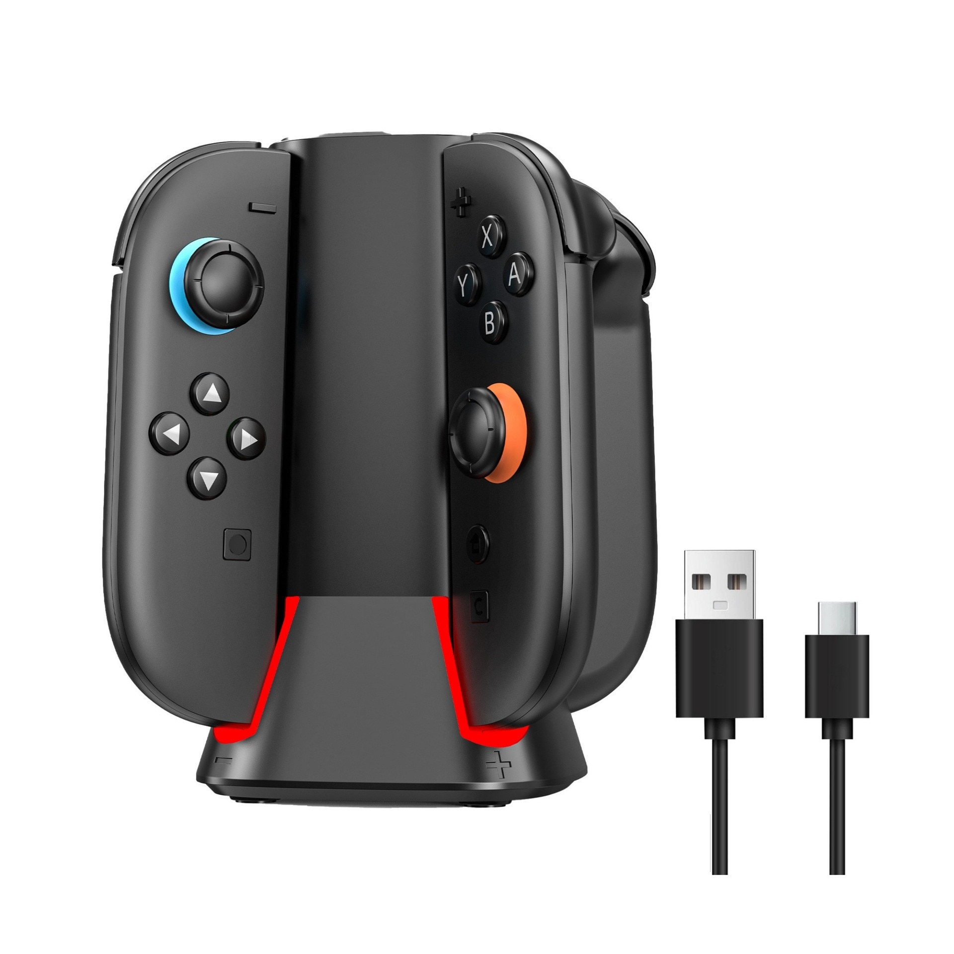 Nintendo Switch 2(2025) Grip Charging Dock, 4 in 1