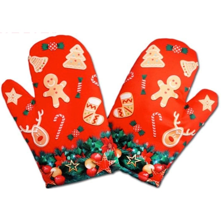 Кухненски ръкавици, AAron, Boze Nasterea, 30x45см