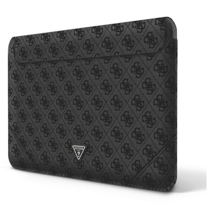 Guess 4g triangle tok fekvő, textil laptop/notebook/tablet, univerzális, 16" méret, fekete