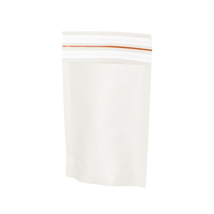 Set 50 Plicuri din hartie kraft ALB pentru livrari produse 35 x 43(H) x 12cm