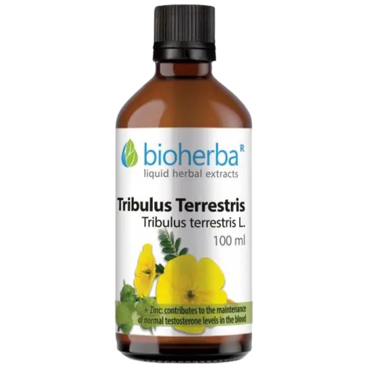 Tinctura Bioherba Tribulus Terrestris Supliment alimentar, 100 ml